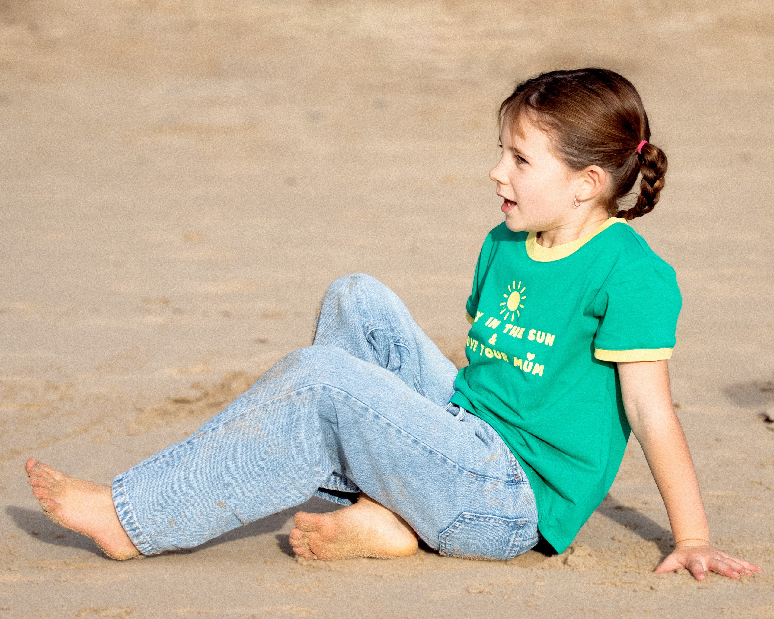 Play in the sun & love your Mum t-shirt
