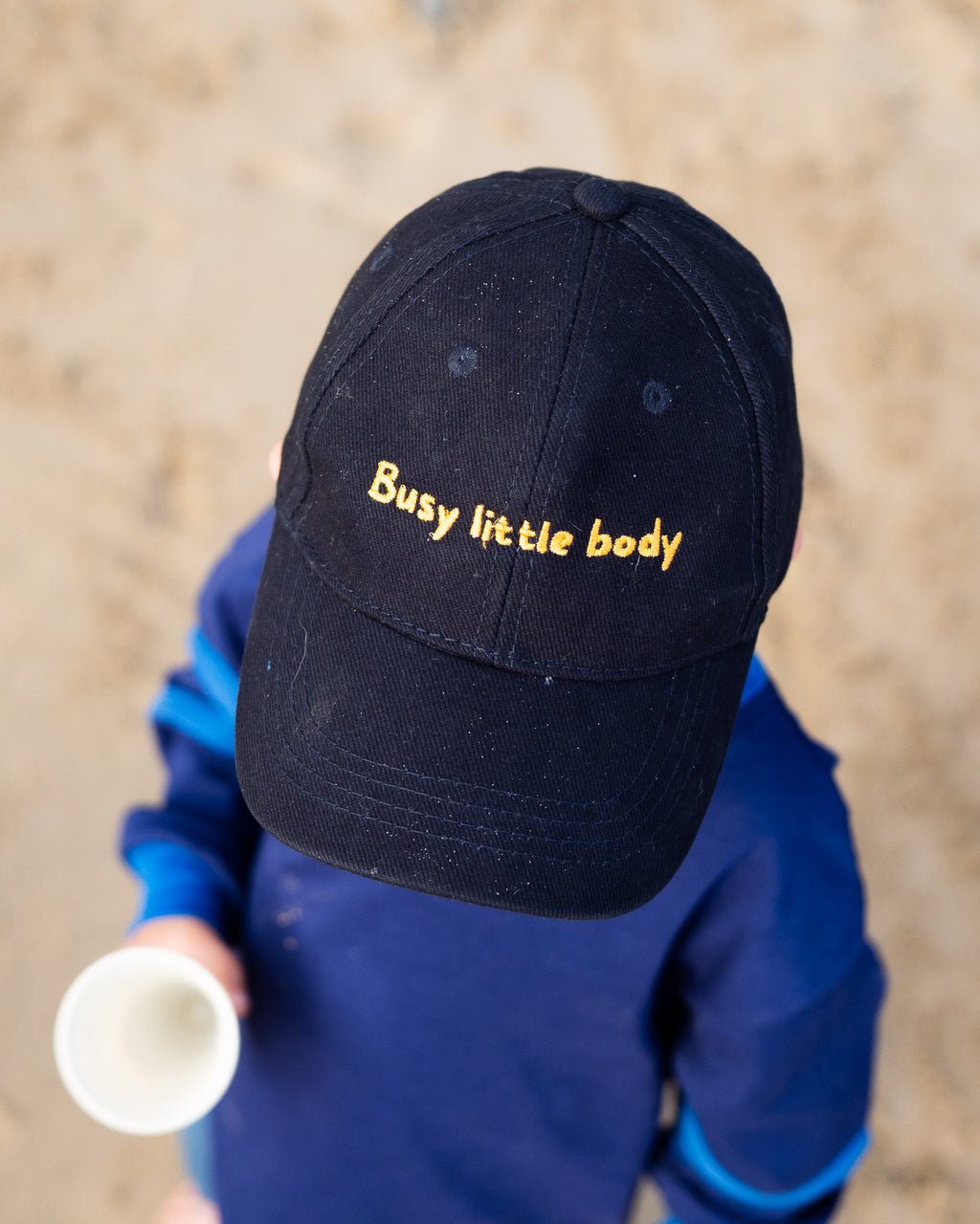 Busy little body cap