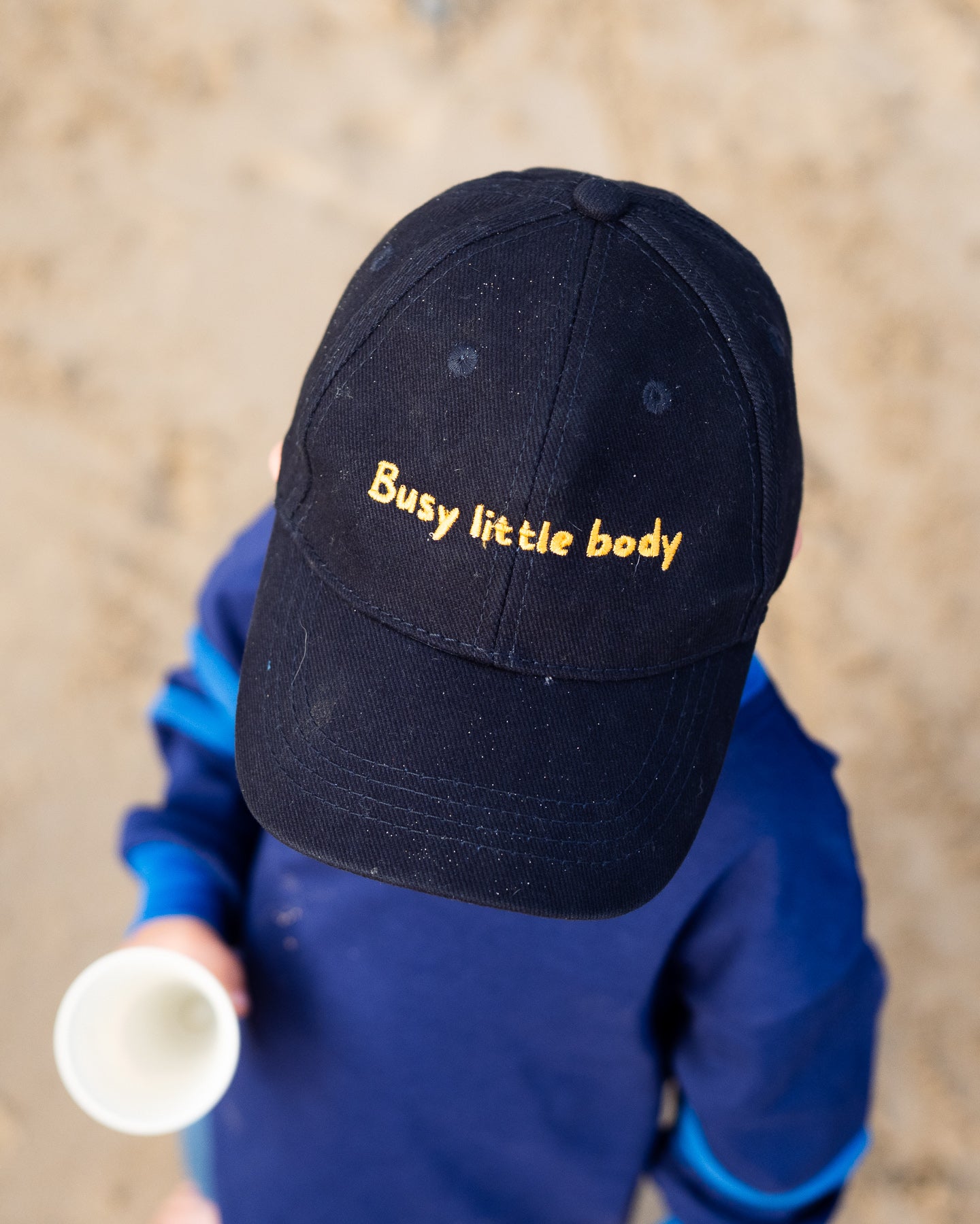 Busy little body cap