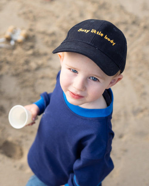 Busy little body cap